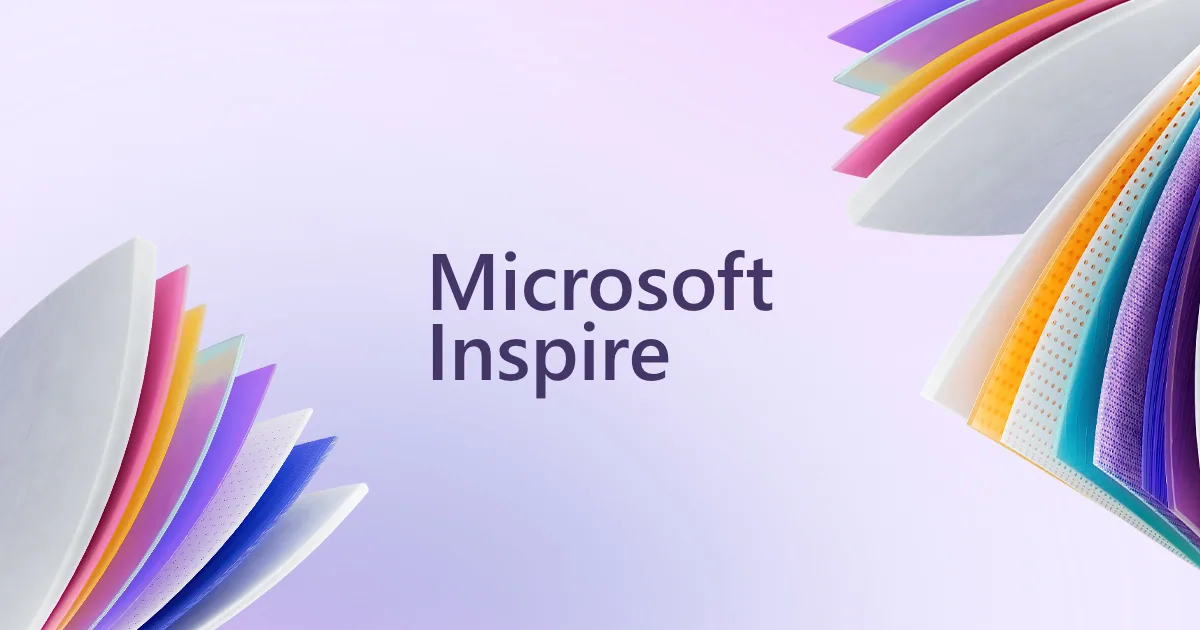 Microsoft Inspire 2023 with CSP Control Center