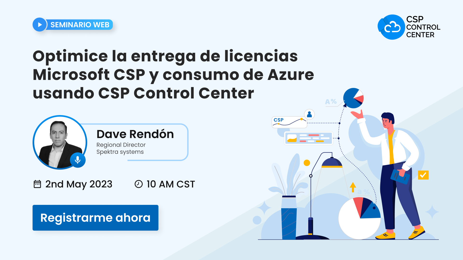 Optimice la entrega de licencias Microsoft CSP y consumo de Azure usando CSP Control Center