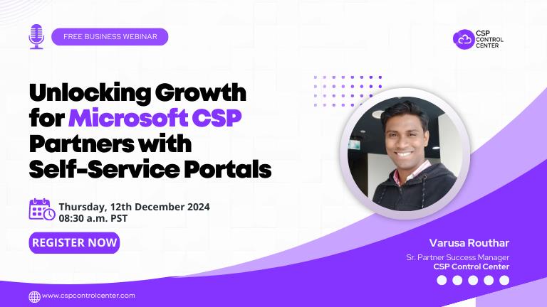 Unlocking Growth for Microsoft CSP Partners with Self Service Portals