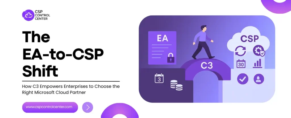 The EA-to-CSP Shift: How C3 Empowers Enterprises to Choose the Right Microsoft Cloud Partner